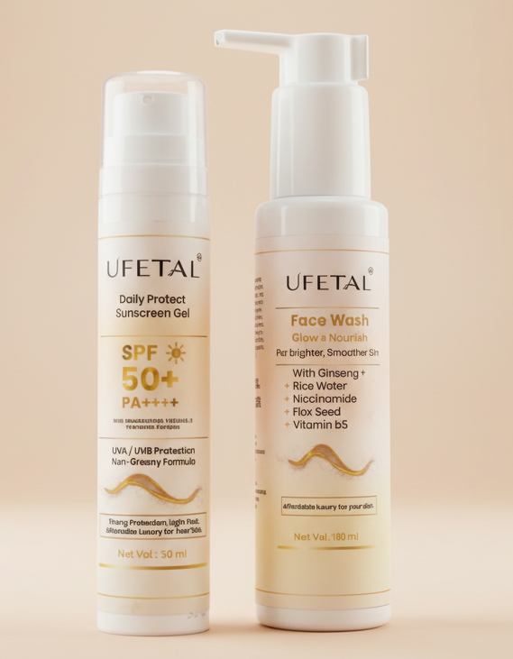 Face Wash + Sunscreen | Cleanse + Protect (combo pack)