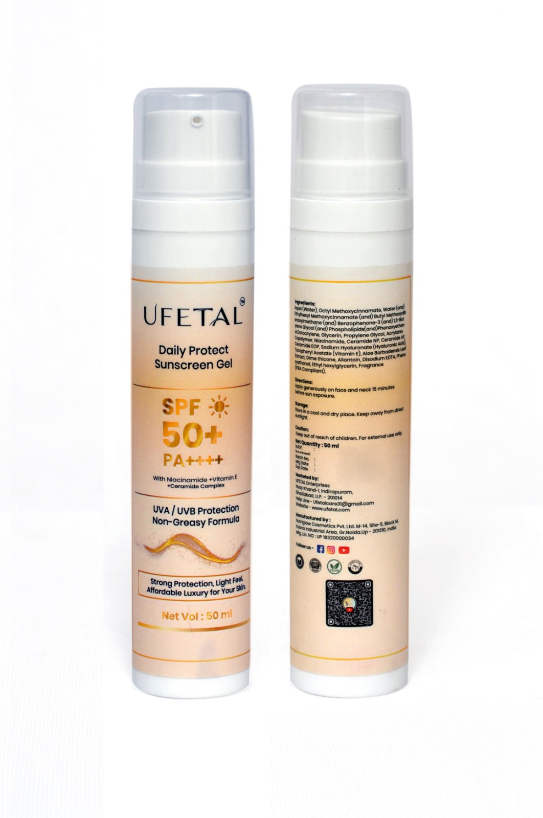 Daily protect Sunscreen gel