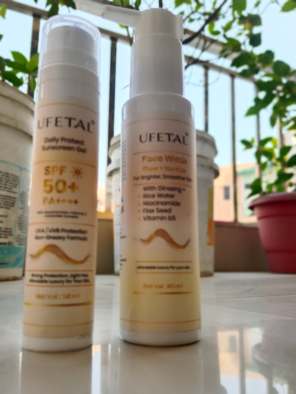 Face Wash + Sunscreen | Cleanse + Protect (combo pack)